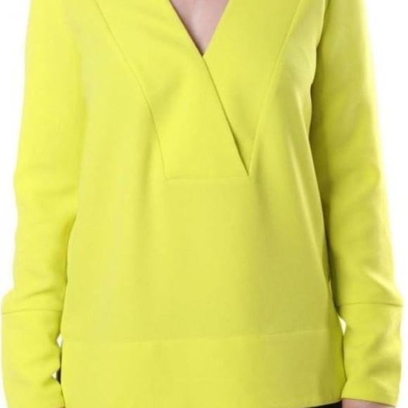 Neon Yellow Green Tunic - French Connection sz XS -Small - Picture 2 of 9